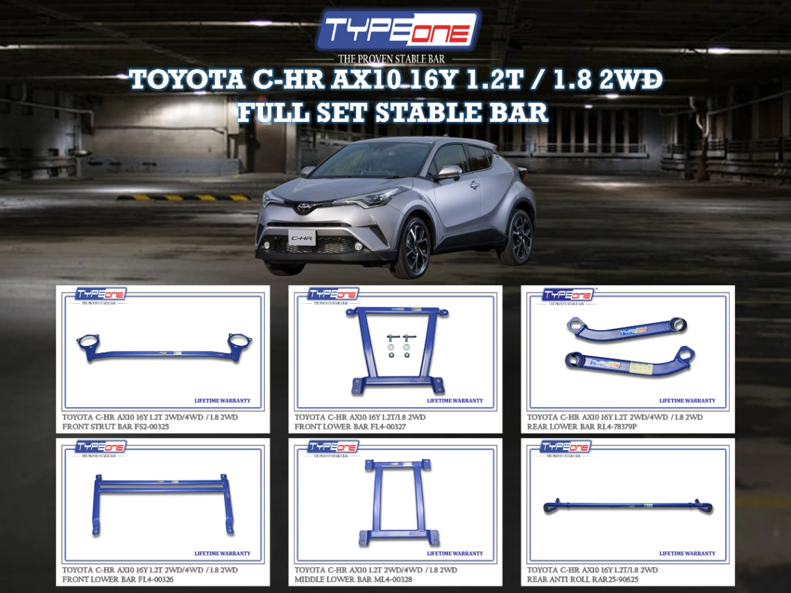 (TYPEONE) TOYOTA C-HR AX10 16Y 1.2T OR 1.8 2WD
