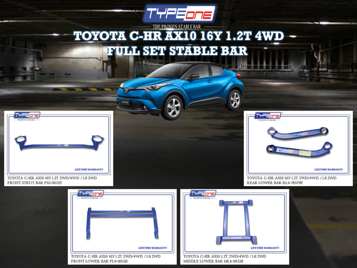 (TYPEONE) TOYOTA C-HR AX10 16Y 1.2T 4WD