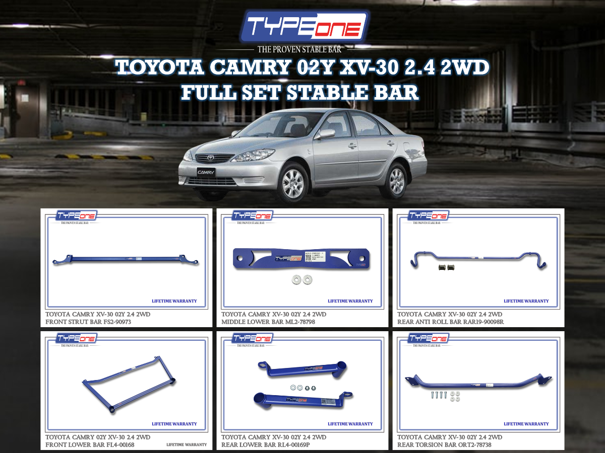(TYPEONE) TOYOTA CAMRY 02Y XV-30 2.4 2WD
