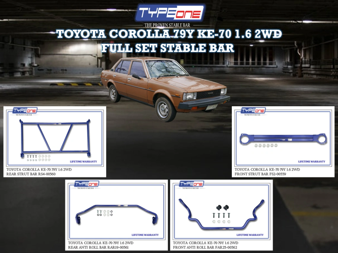 (TYPEONE) TOYOTA COROLLA 79Y KE-70 1.6 2WD