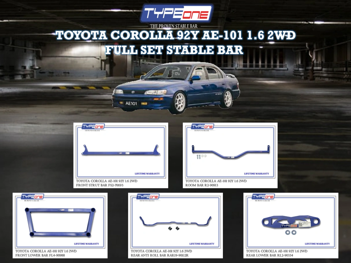 (TYPEONE) TOYOTA COROLLA 92Y AE101 1.6 2WD