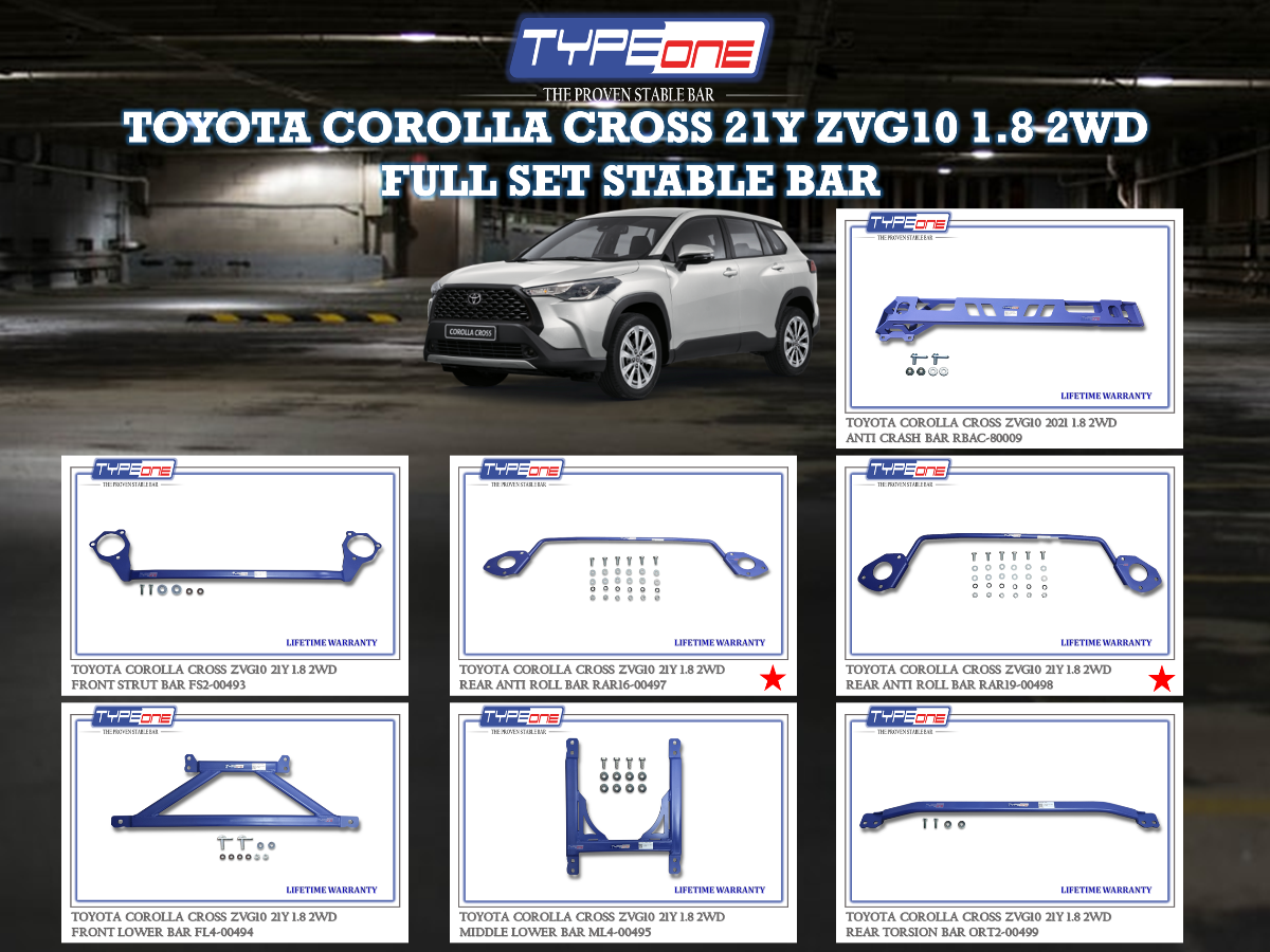(TYPEONE) TOYOTA COROLLA CROSS 21Y ZVG10 1.8 2WD