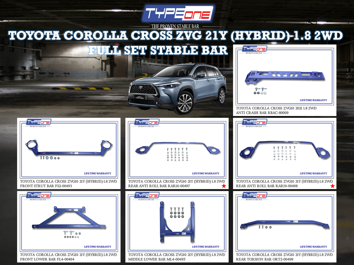 (TYPEONE) TOYOTA COROLLA CROSS ZVG 21Y (HYBRID) 1.8 2WD