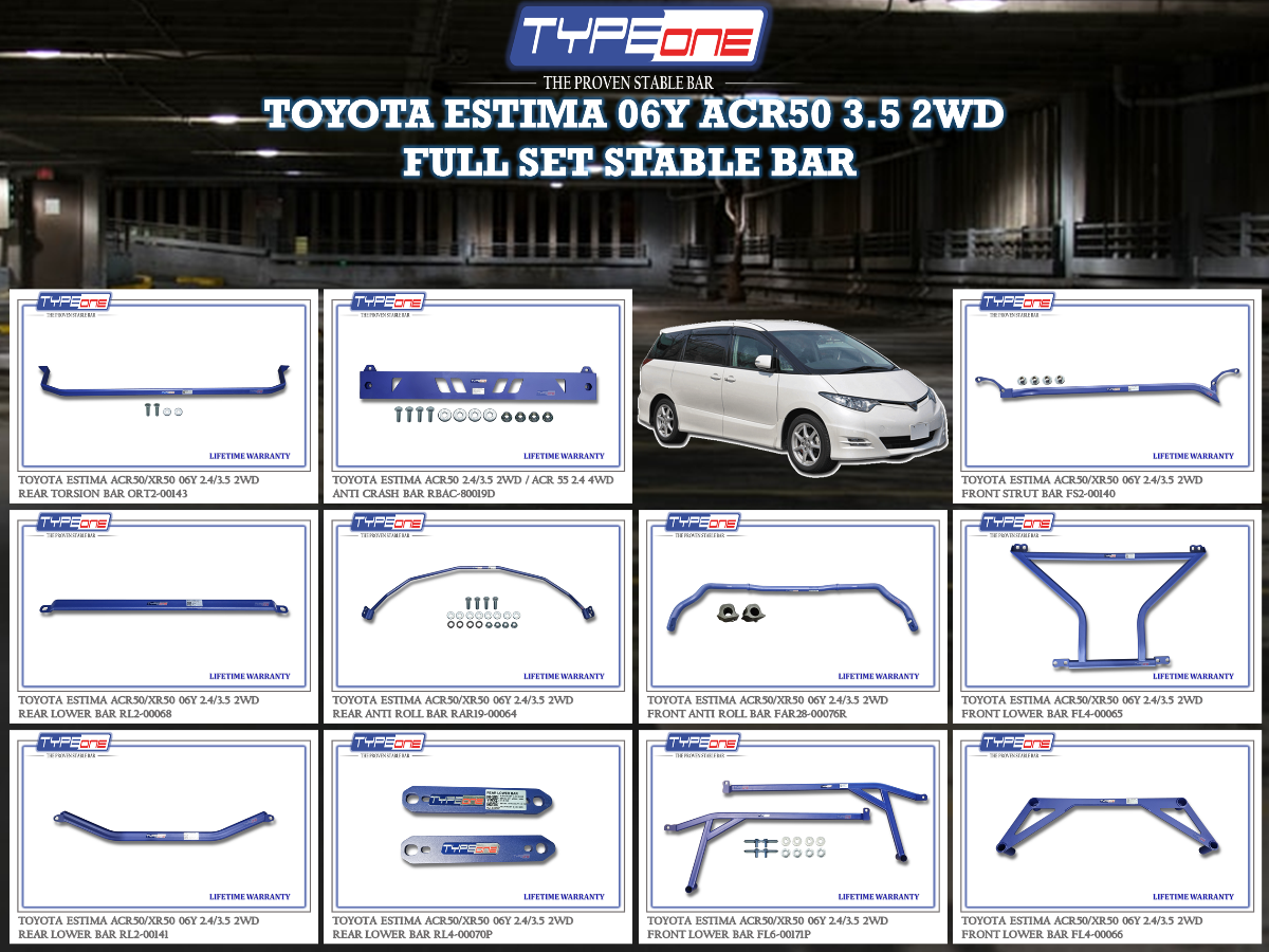 (TYPEONE) TOYOTA ESTIMA 06Y ACR50 3.5 2WD