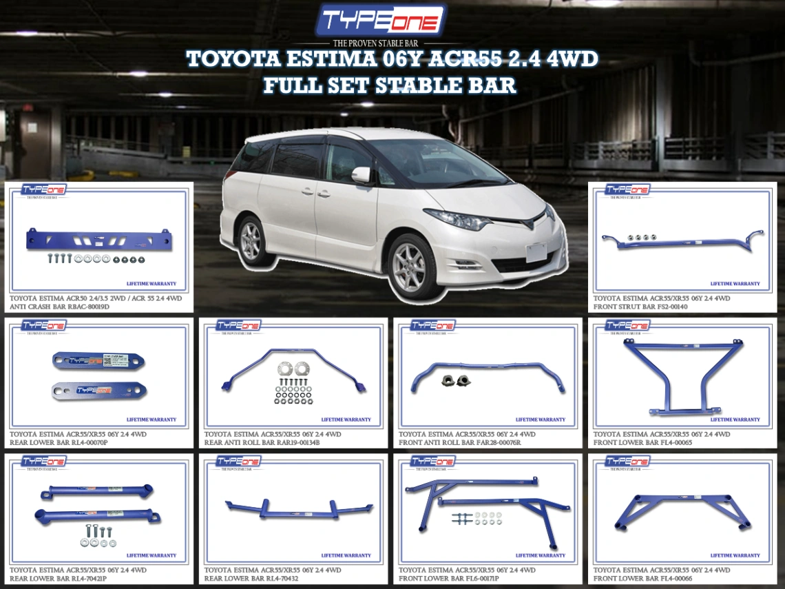 (TYPEONE) TOYOTA ESTIMA 06Y ACR50 2.4 4WD