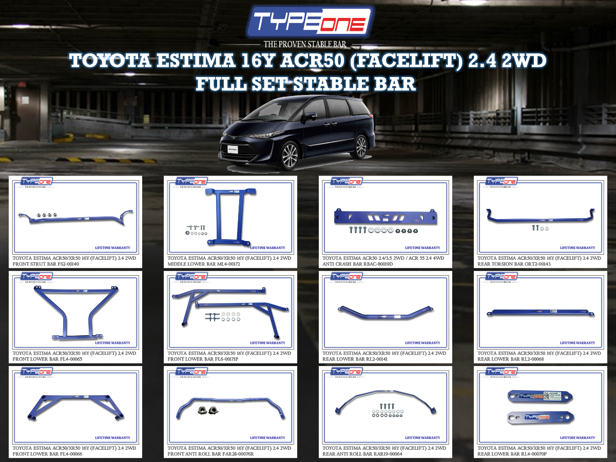 (TYPEONE) TOYOTA ESTIMA 16Y ACR50 (FACELIFT) 2.4 2WD