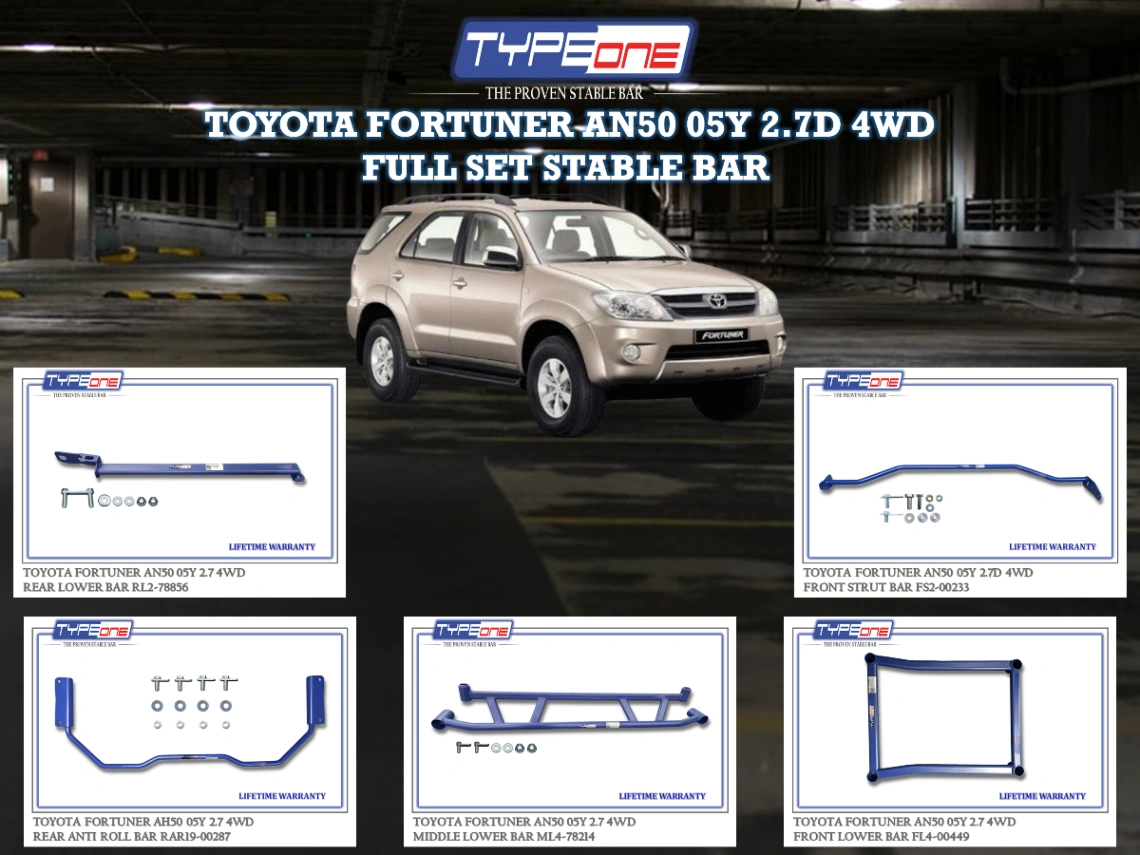 (TYPEONE) TOYOTA FORTUNER AN50 05Y 2.7 4WD