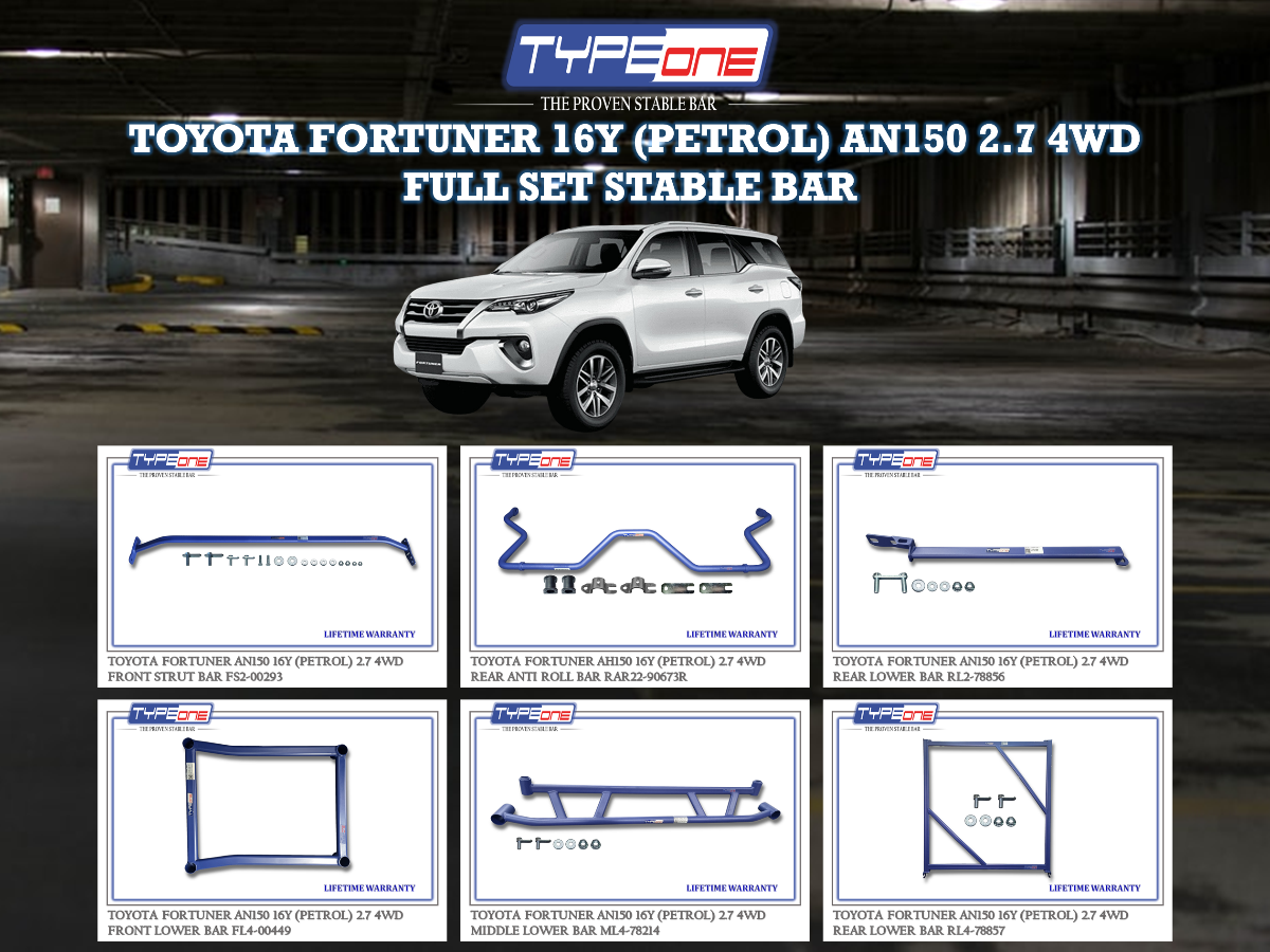 (TYPEONE) TOYOTA FORTUNER 16Y PETROL 2.7 4WD