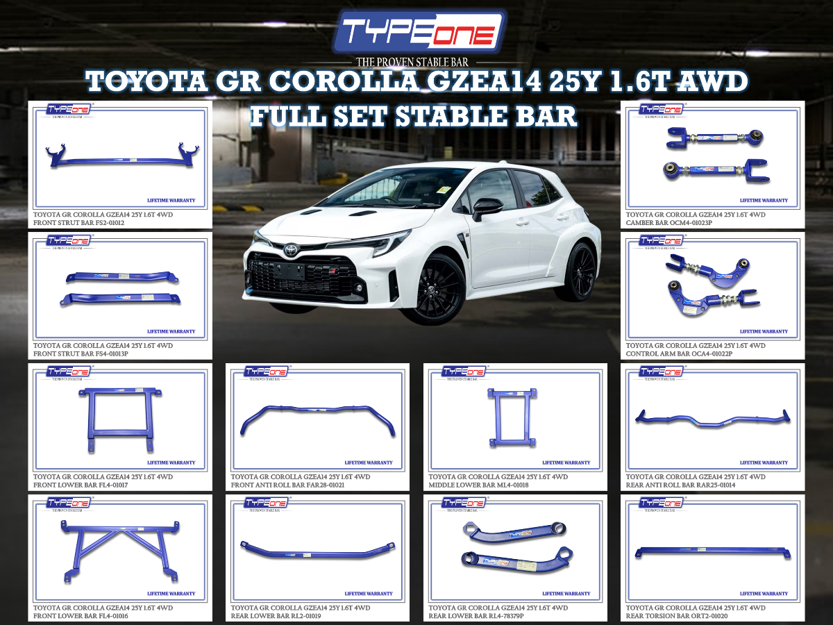 (TYPEONE) TOYOTA GR COROLLA GZEA14 25Y 1.6T AWD