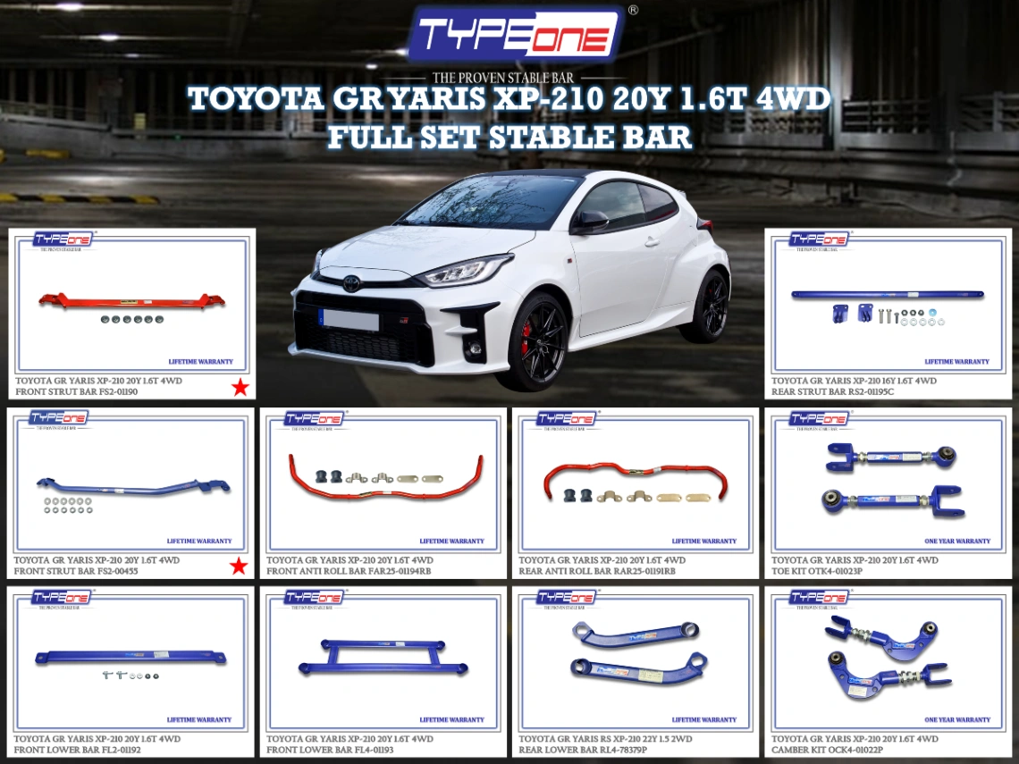 (TYPEONE) TOYOTA GR YARIS XP-210 20Y 1.6T 4WD