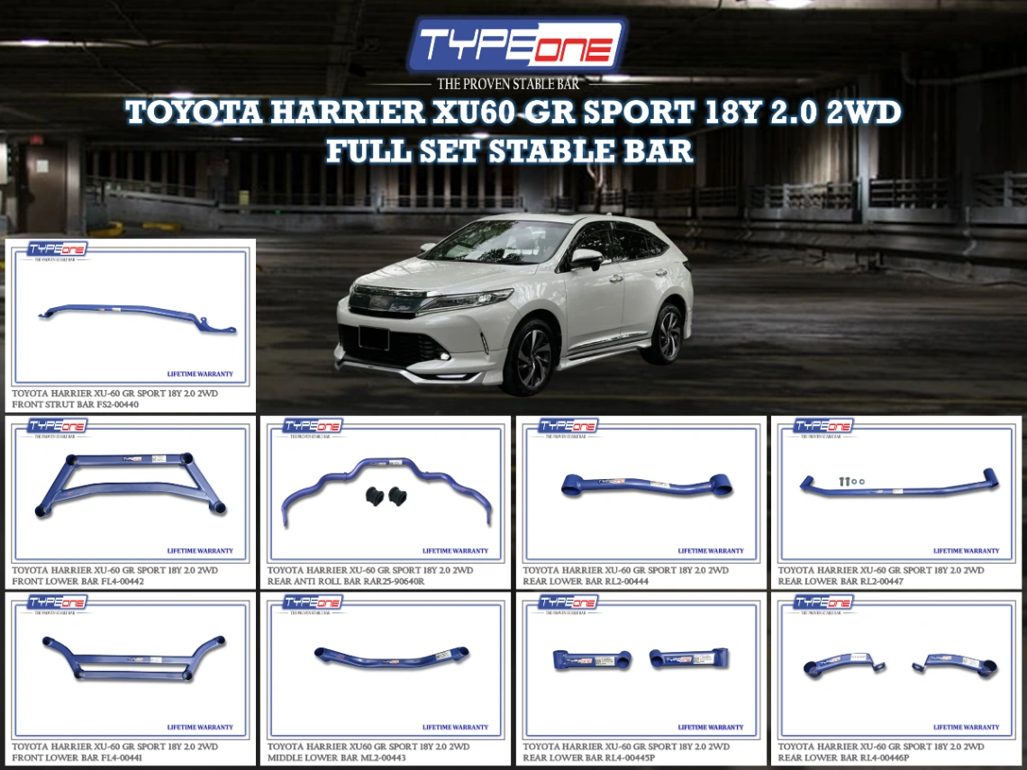 (TYPEONE) TOYOTA HARRIER XU60 GR SPORT 18Y 2.0 2WD