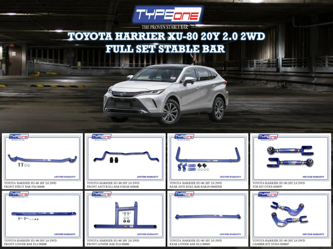 (TYPEONE) TOYOTA HARRIER XU-80 20Y 2.0 2WD