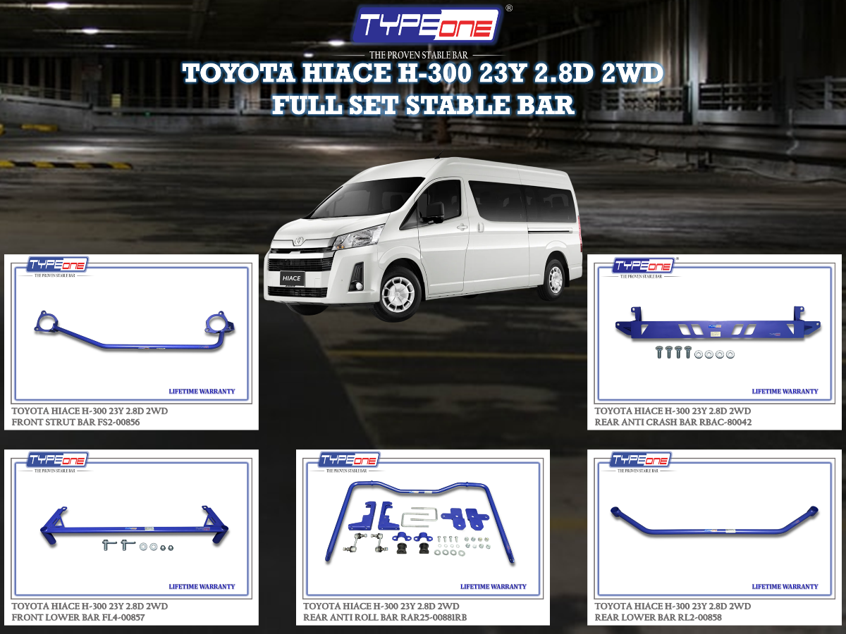 (TYPEONE) TOYOTA HIACE H-300 23Y 2.8D 2WD