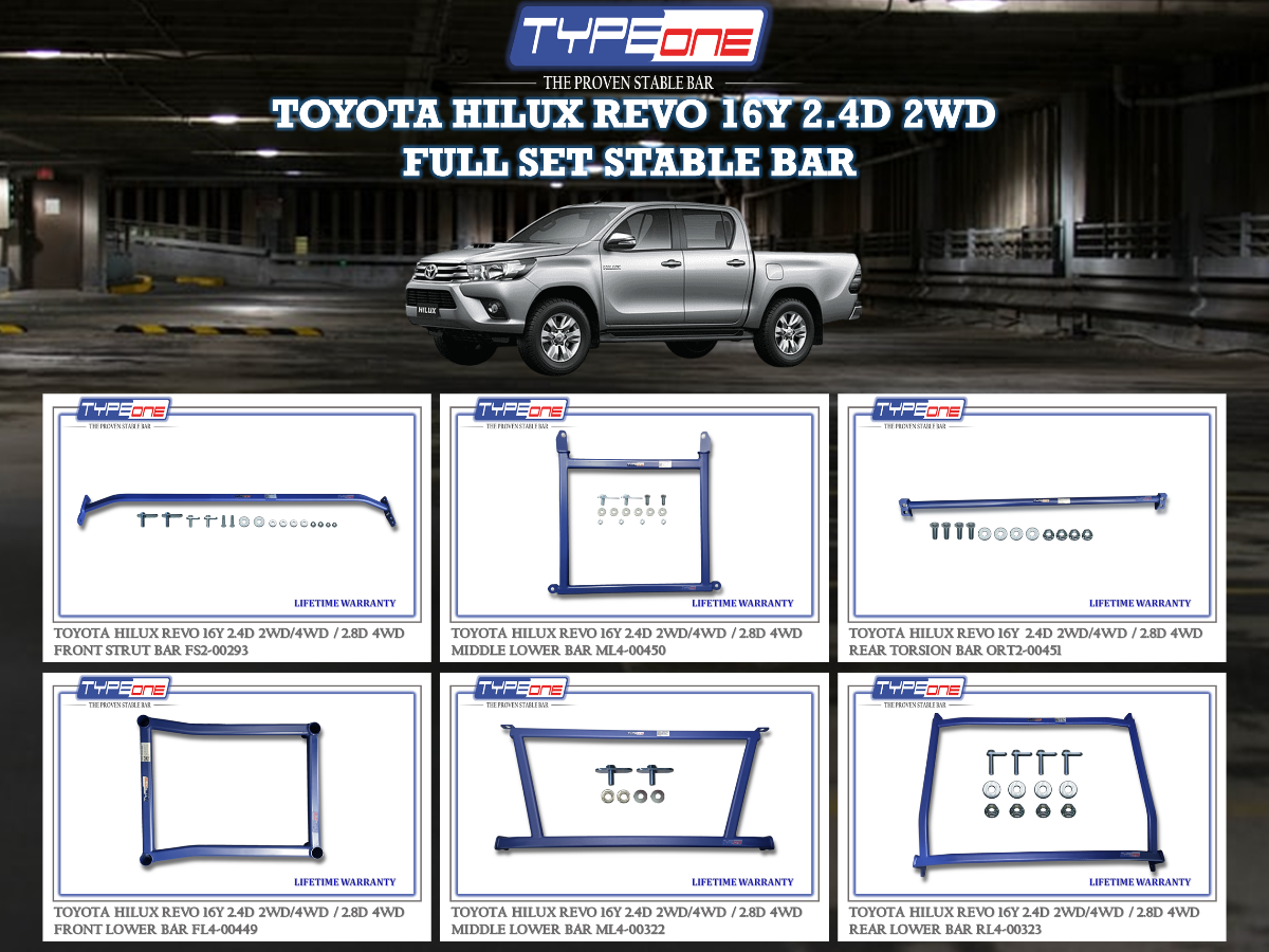 (TYPEONE) TOYOTA HILUX REVO 16Y 2.4D 2WD