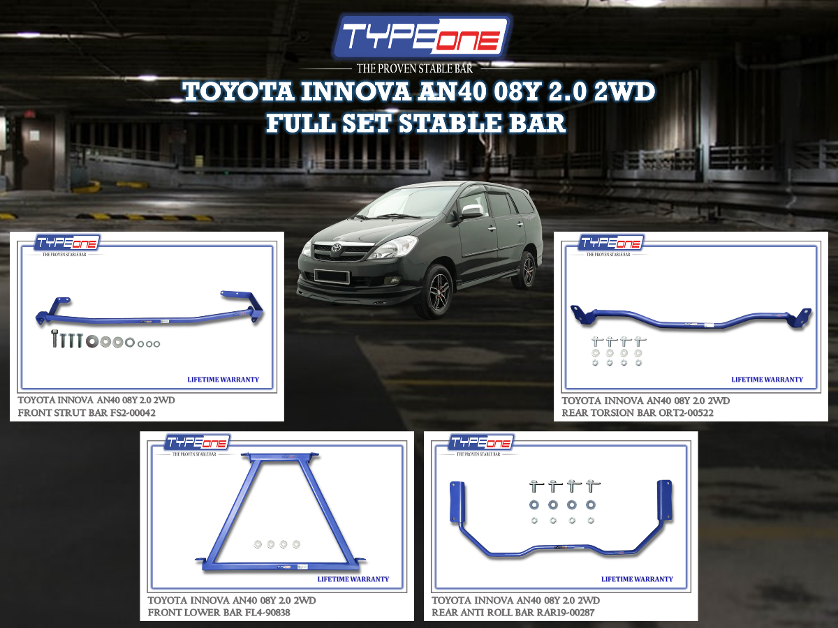 (TYPEONE) TOYOTA INNOVA AN40 08Y 2.0 2WD