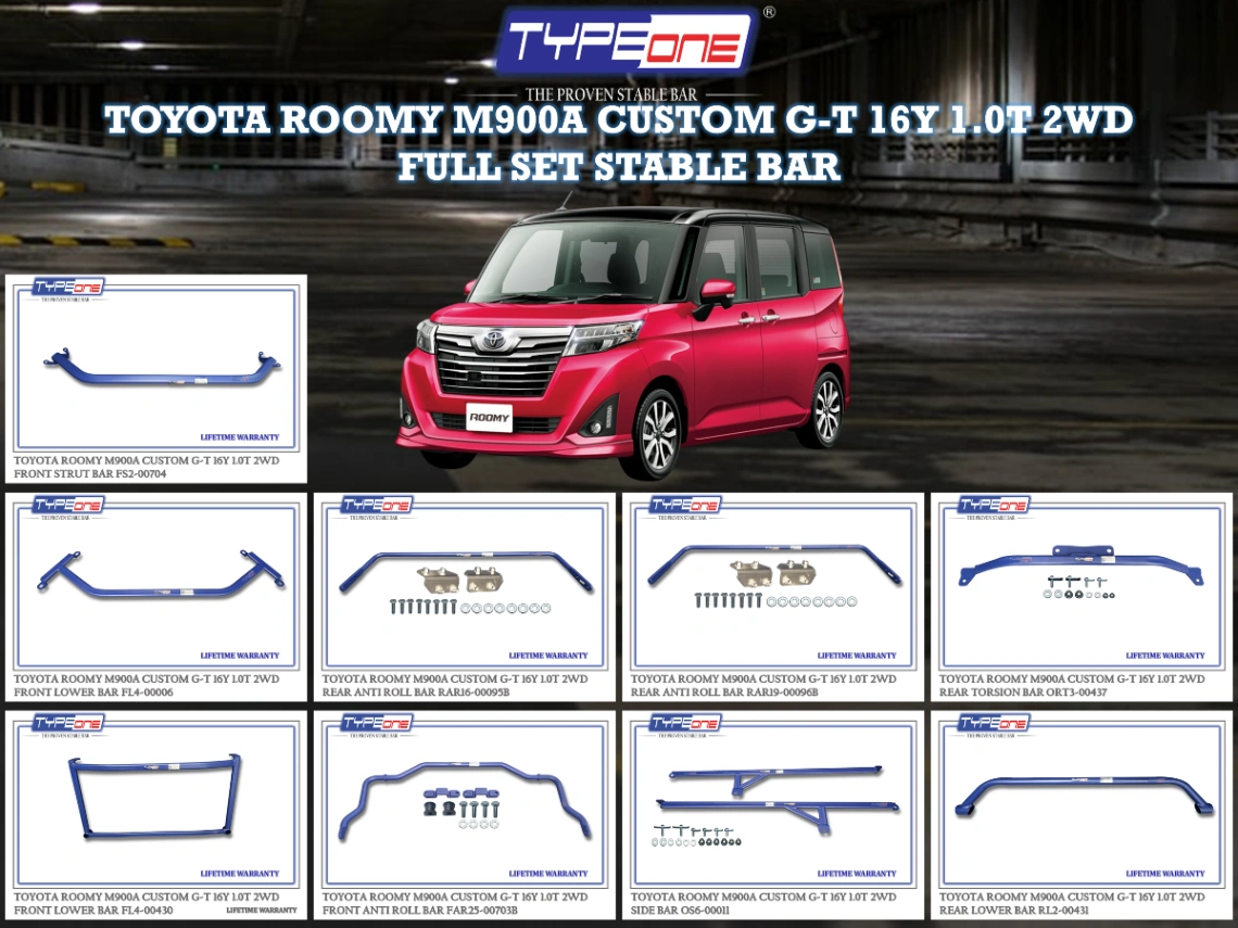 (TYPEONE) TOYOTA ROOMY M900A CUSTOM G-T 16Y 1.0T 2WD