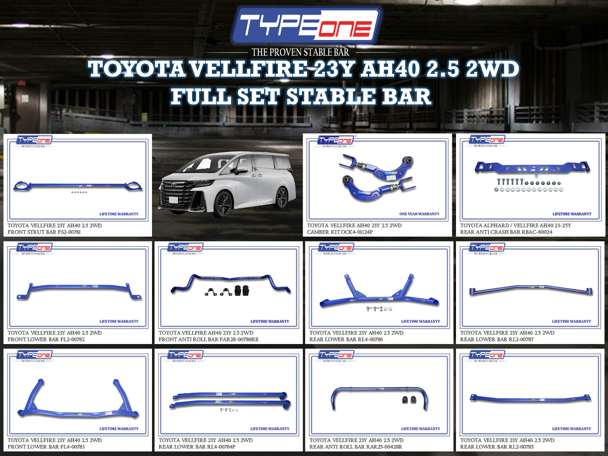 (TYPEONE) TOYOTA VELLFIRE AH40 23Y 2.5 2WD