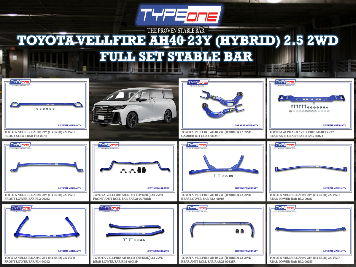 (TYPEONE) TOYOTA VELLFIRE AH40 23Y (HYBRID) 2.5 2WD