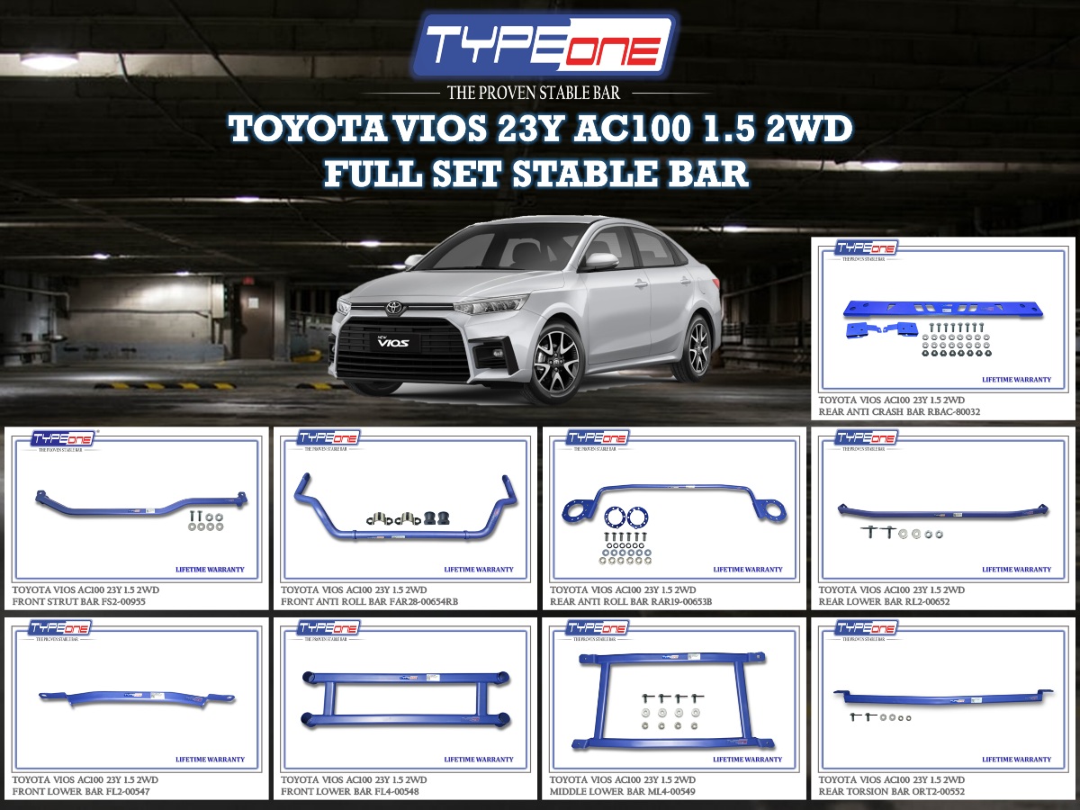 (TYPEONE) TOYOTA VIOS 23Y AC100 1.5 2WD
