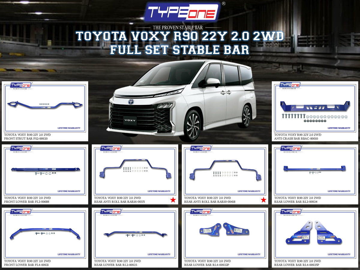 (TYPEONE) TOYOTA VOXY R90 22Y 2.0 2WD