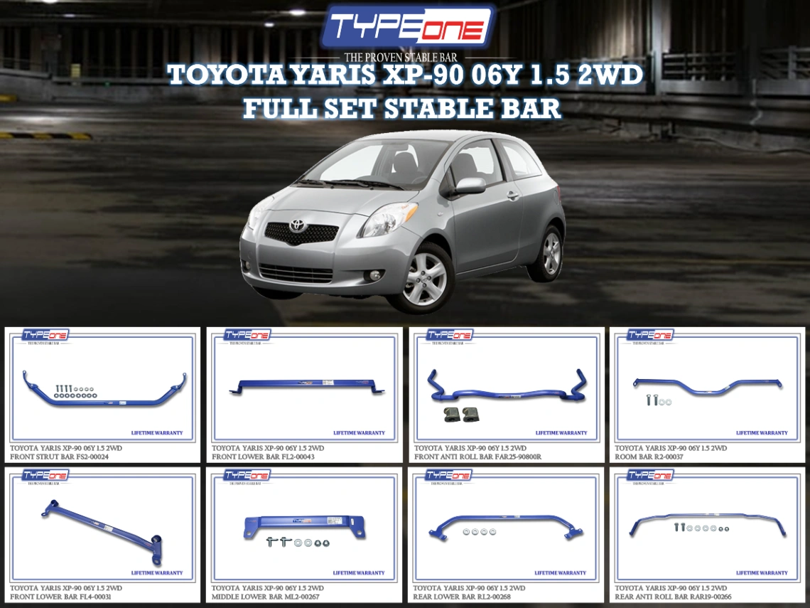 (TYPEONE) TOYOTA YARIS XP-90 06Y 1.5 2WD