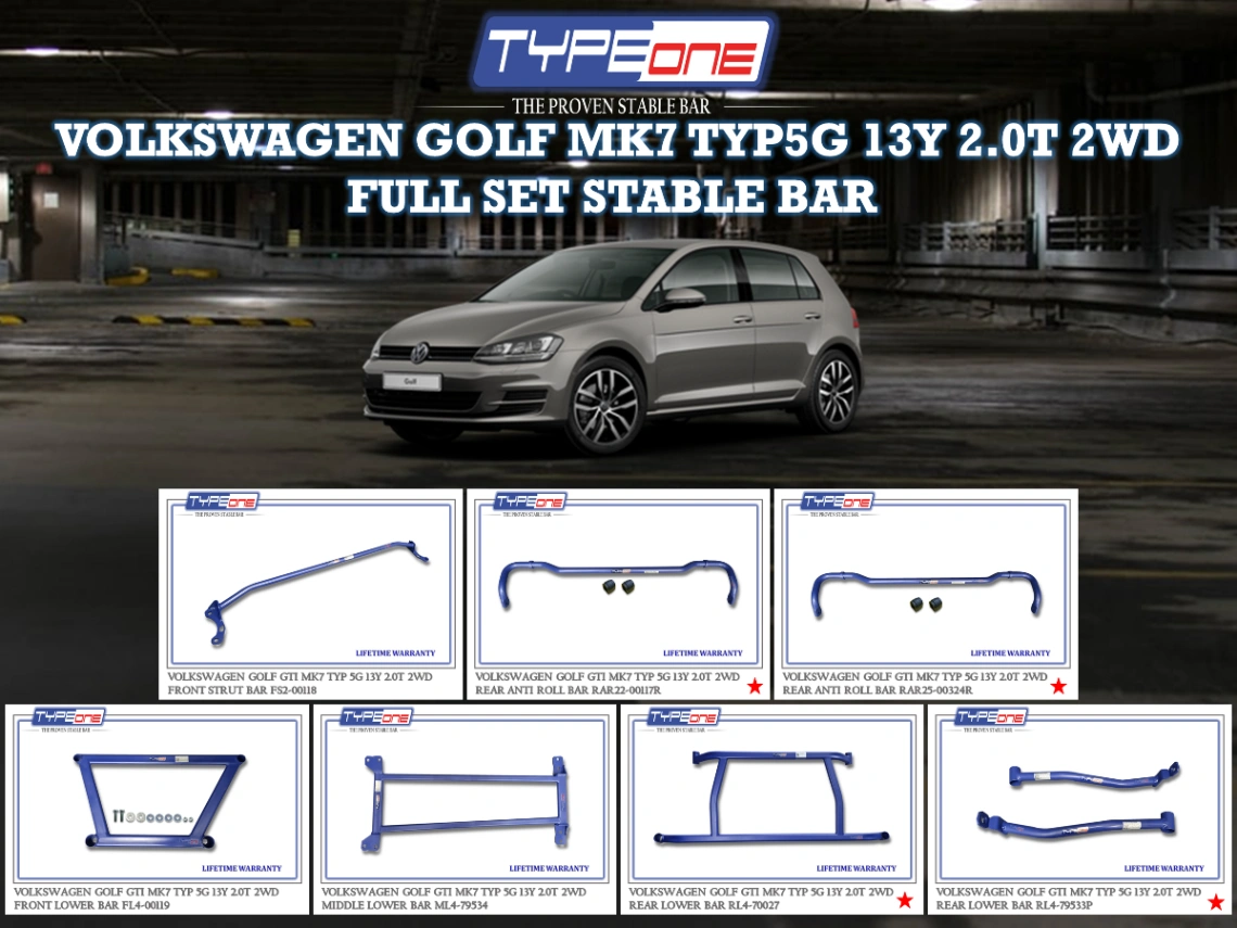 (TYPEONE) VOLKSWAGEN GOLF GTI MK7 13Y TYP5G 2.0T 2WD