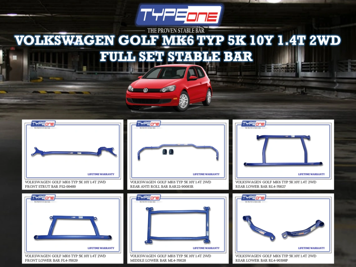 (TYPEONE) VOLKSWAGEN GOLF MK6 TYP 5K 10Y 1.4T 2WD