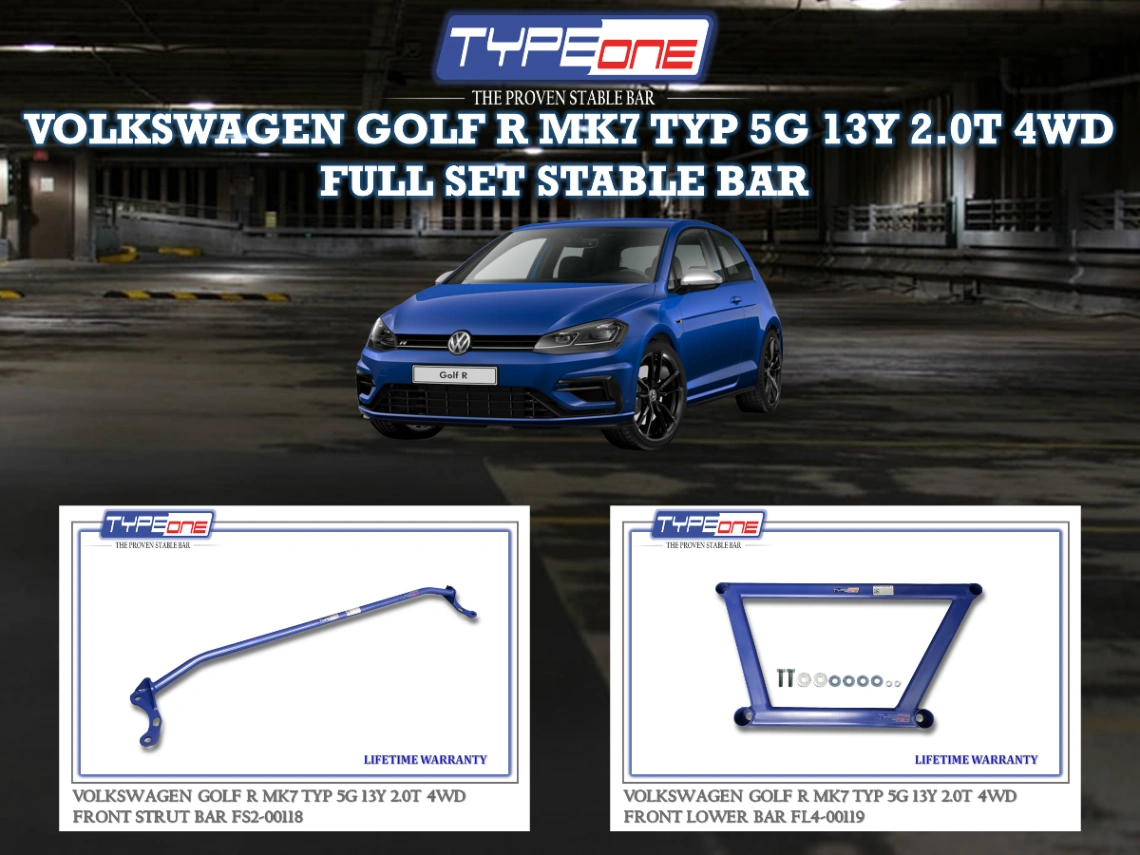 (TYPEONE) VOLKSWAGEN GOLF R MK7 TYP 5G 13Y 2.0T 4WD