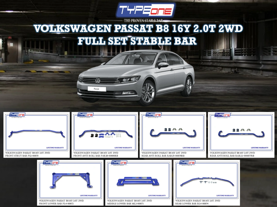 (TYPEONE) VOLKSWAGEN PASSAT B8 16Y 1.8T OR 2.0T 2WD