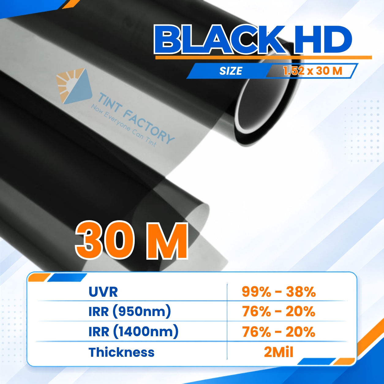 BLACK HD - 2 ply - 30m