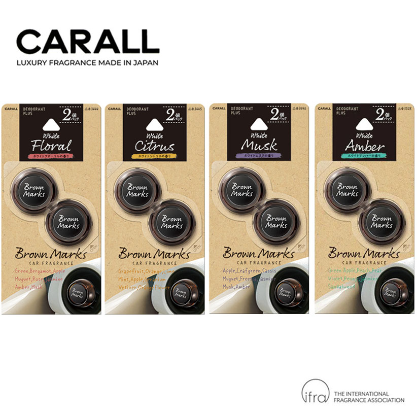 CARALL Brown Marks Clip (2 Packs x 2.4g)