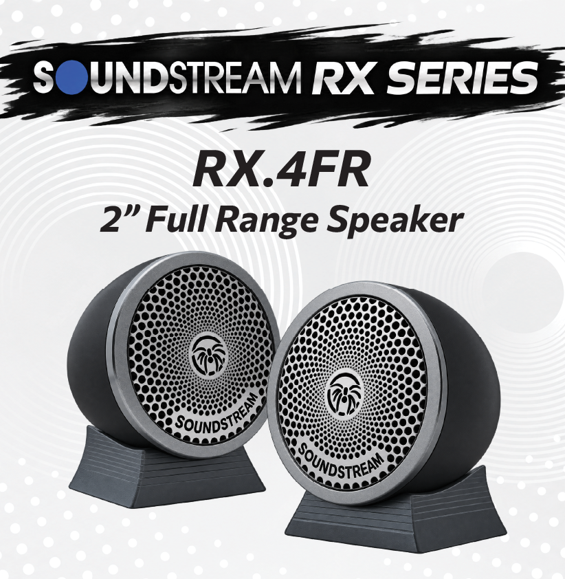 SOUNDSTREAM RX SERIES - 2" FULL RANGE SPEAKER